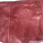 Chanel half moon peachy copper lambskin chain shoulder bag, view 14