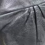 Marc Jacobs black calf leather slouch hobo bag, view 20