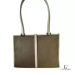 Gucci Jacqui-O beige and creme canvas handbag, view 14