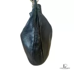 Marc Jacobs black calf leather slouch hobo bag, view 5