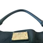 Marc Jacobs black calf leather slouch hobo bag, view 19