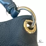 Marc Jacobs black calf leather slouch hobo bag, view 12