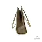 Gucci Jacqui-O beige and creme canvas handbag, view 3