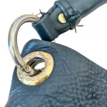 Marc Jacobs black calf leather slouch hobo bag, view 13