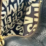 Marc Jacobs black calf leather slouch hobo bag, view 23