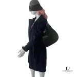 Marc Jacobs black calf leather slouch hobo bag, view 29