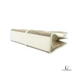 Gucci Jacqui-O beige and creme canvas handbag, view 8