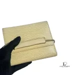 Louis Vuitton Epi Portefeuille vanilla leather medium wallet, view 3