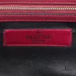 Valentino Garavani Rockstud multicolour leather chain shoulder bag, view 14