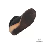 Chanel Bottines NVL08 black suede short wedge boots, size 36, view 6