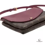Louis Vuitton Monogram Twice brown and maroon crossbody bag M50183, view 3