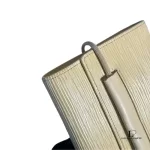 Louis Vuitton Epi Portefeuille vanilla leather medium wallet, view 8
