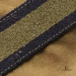 Hermes Toile Fourre Tout khaki canvas cabas shopping bag, view 14