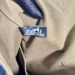 Hermes Toile Fourre Tout khaki canvas cabas shopping bag, view 17