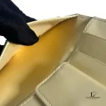 Louis Vuitton Epi Portefeuille vanilla leather medium wallet, view 13