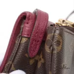 Louis Vuitton Monogram Twice brown and maroon crossbody bag M50183, view 6