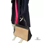 Celine Edge black and beige leather handbag, view 17