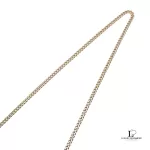 Christian Dior Diorama gold bronze leather wallet on chain, view 5