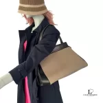 Celine Edge black and beige leather handbag, view 16