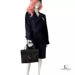 Bally black leather satchel handbag, view 31