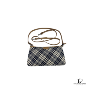 BURBERRY Blue Label Nova Check Two-way Pochette Bag