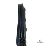 Bally black leather satchel handbag, view 12