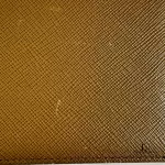 Prada Saffiano cannella tan leather passport holder, view 14