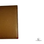 Prada Saffiano cannella tan leather passport holder, view 10