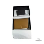 Prada Saffiano cannella tan leather passport holder, view 16