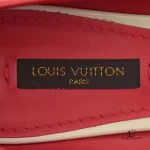 Louis Vuitton red patent leather heeled pumps, size 38, view 17