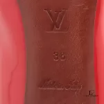 Louis Vuitton red patent leather heeled pumps, size 38, view 16