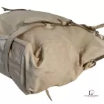Prada large beige soft leather bowler-style tote bag, view 8