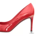 Louis Vuitton red patent leather heeled pumps, size 38, view 9