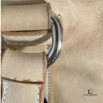 Prada large beige soft leather bowler-style tote bag, view 24