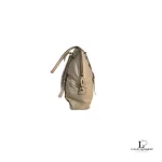 Prada large beige soft leather bowler-style tote bag, view 4