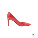 Louis Vuitton red patent leather heeled pumps, size 38, view 3