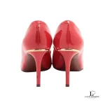 Louis Vuitton red patent leather heeled pumps, size 38, view 5