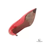 Louis Vuitton red patent leather heeled pumps, size 38, view 6