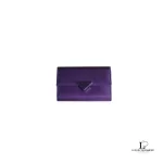 Prada Portachiavi 6 Ganci malva Tessuto and enamel leather key holder, view 2