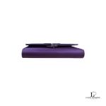 Prada Portachiavi 6 Ganci malva Tessuto and enamel leather key holder, view 5