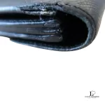 Louis Vuitton Taiga black leather flap-type long wallet, view 17