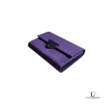 Prada Portachiavi 6 Ganci malva Tessuto and enamel leather key holder, view 4