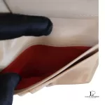 Coach brown monogram canvas medium wallet, view 11