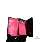 Chanel Cambon Ligne black quilted leather Multicles 6 key holder, view 12