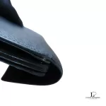 Louis Vuitton Taiga black leather flap-type long wallet, view 14