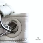 Coach cream soft leather two-way tote bag with removable strap, view 14