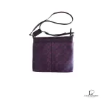Coach plum monogram PVC crossbody bag, view 2