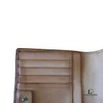 Coach brown monogram canvas medium wallet, view 15