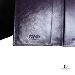 Prada Portachiavi 6 Ganci malva Tessuto and enamel leather key holder, view 13