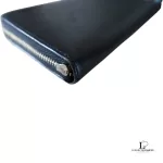 Paul Smith black leather full zip long wallet, view 13